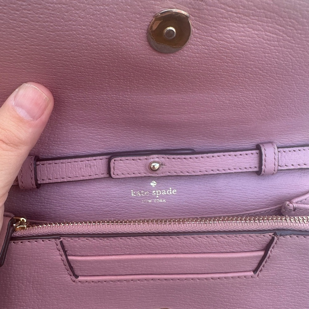 Kate Spade Pink Bow Crossbody Bag Women’s - Picture 7 of 14
